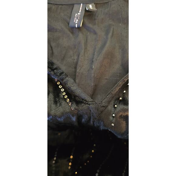 New Anthropologie The Tatiana Kaftan by Bl-nk: Velvet Edition $168 OS S/M/L - Picture 8 of 9